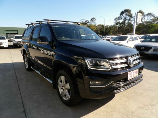 2017 Volkswagen Amarok 2H MY17 TDI550 4MOTION Perm Highline Black 8 Speed Automatic Utility image