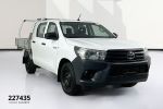 Image for 2016 Toyota HILUX WORKMATE GUN122R REAR WHEEL DRIVE