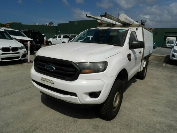 2019 Ford Ranger PX MkIII 2019.00MY XL Hi-Rider White 6 Speed Sports Automatic Single Cab Chassis image