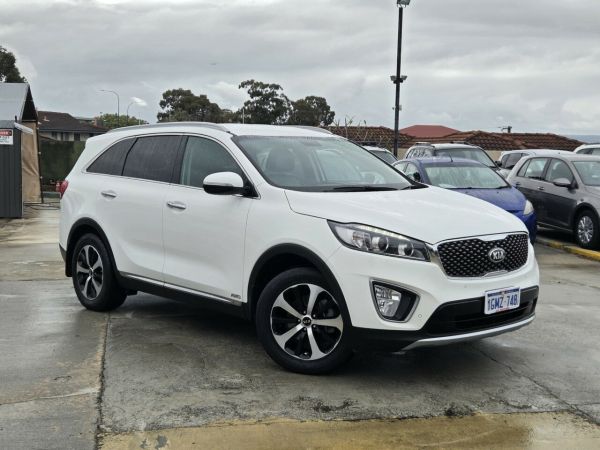 2017 Kia Sorento UM MY17 SLi AWD White 6 Speed Sports Automatic Wagon image