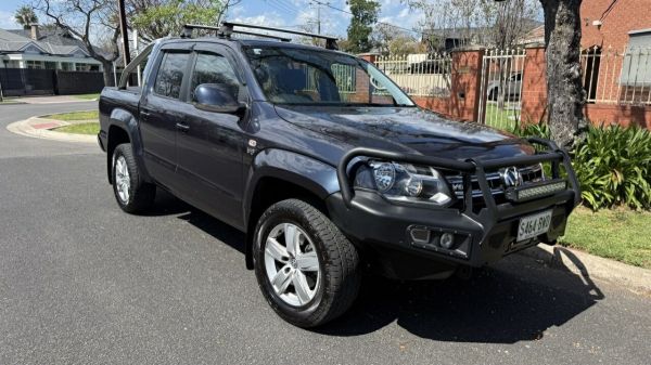 2017 Volkswagen Amarok 2H MY16 TDI420 Highline (4x4) Charcoal 8 Speed Automatic Dual Cab Utility image