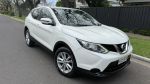 Image for 2017 Nissan Qashqai J11 MY18 ST Vanilla White Continuous Variable Wagon