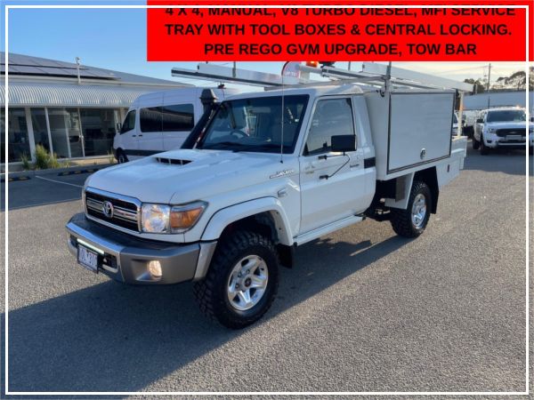 2018 Toyota Landcruiser Cab Chassis VDJ79R GXL image