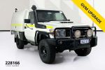 Image for 2021 Toyota Landcruiser VDJ79R Workmate