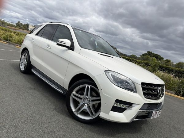 2013 Mercedes-Benz M-Class 166 ML500 White 7 Speed Automatic Wagon image