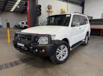 Image for 2017 Mitsubishi Pajero NX MY17 GLS LWB (4x4) White 5 Speed Auto Sports Mode Wagon