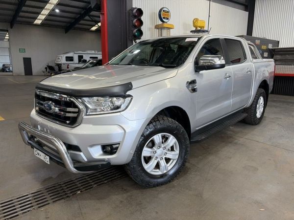 2018 Ford Ranger PX MkIII MY19 XLT 3.2 Hi-Rider (4x2) Silver 6 Speed Automatic Double Cab Pick Up image