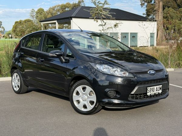 2012 Ford Fiesta WT CL Black 6 Speed Automatic Hatchback image