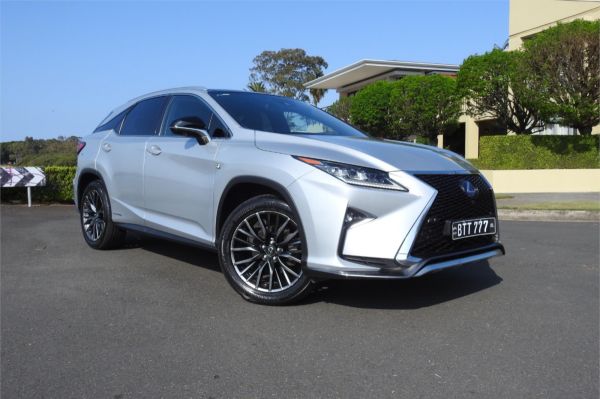 2016 LEXUS RX450h 4D WAGON GYL25R F SPORT HYBRID image