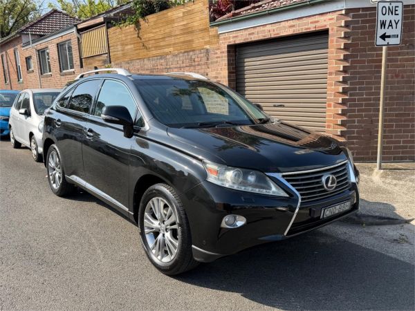 2013 LEXUS RX450h 4D WAGON GYL15R MY12 LUXURY image