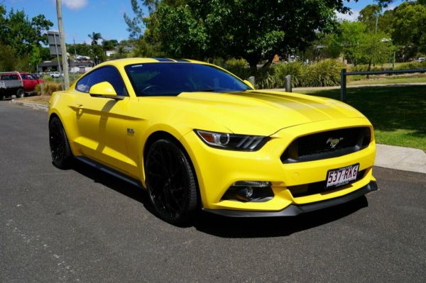 2016 Ford Mustang FM Fastback GT 5.0 V8 Yellow 6 Speed Manual Coupe image