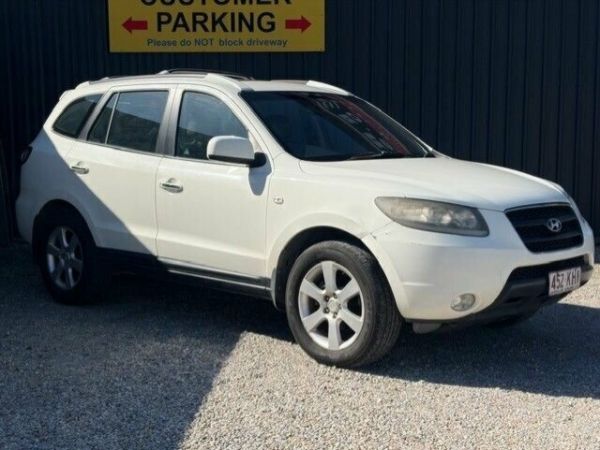 2006 Hyundai Santa Fe CM MY07 Elite (4x4) White 4 Speed Automatic Wagon
