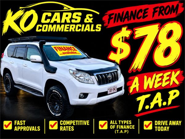 2012 TOYOTA LANDCRUISER 4D WAGON KDJ150R 11 UPGRADE PRADO GXL (4x4) image