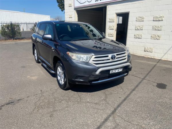 2011 TOYOTA KLUGER 4D WAGON GSU40R MY11 UPGRADE KX-R (FWD) 7 SEAT image