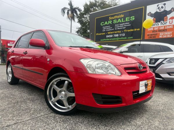 2004 TOYOTA COROLLA 5D HATCHBACK ZZE122R ASCENT SECA image