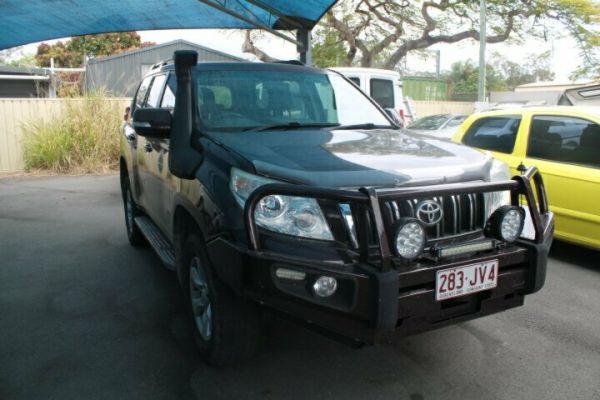 2011 Toyota Landcruiser Prado KDJ150R GXL Maroon 5 Speed Sports Automatic Wagon image