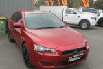 Image for 2012 Mitsubishi Lancer CJ MY13 ES Red 5 Speed Manual Sedan