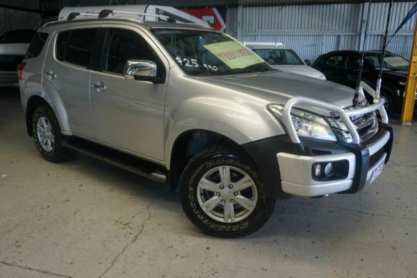 2015 Isuzu MU-X MY15 LS-T Rev-Tronic Silver 5 Speed Sports Automatic Wagon image