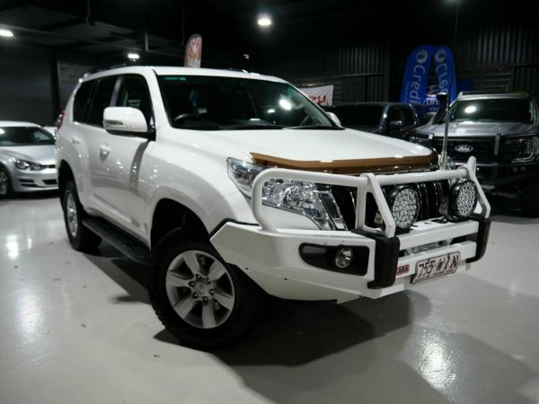 2016 Toyota Landcruiser Prado GDJ150R GXL White 6 Speed Sports Automatic Wagon image