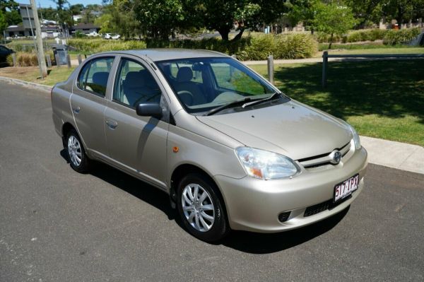 2005 Toyota Echo NCP12R Beige 4 Speed Automatic Sedan image