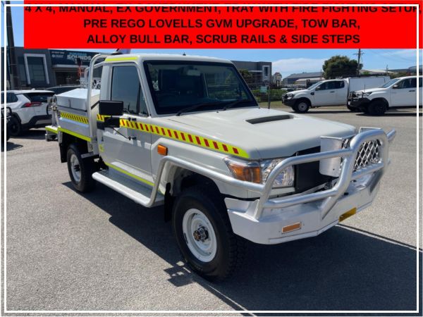 2014 Toyota Landcruiser Cab Chassis VDJ79R MY13 Workmate image