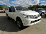 Image for 2015 Mitsubishi Triton MQ MY16 Exceed Double Cab White 5 Speed Sports Automatic Utility