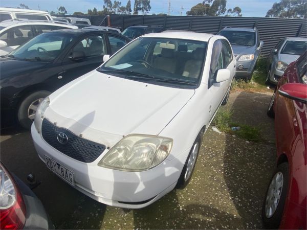 2004 TOYOTA COROLLA 4D SEDAN ZZE122R ASCENT image
