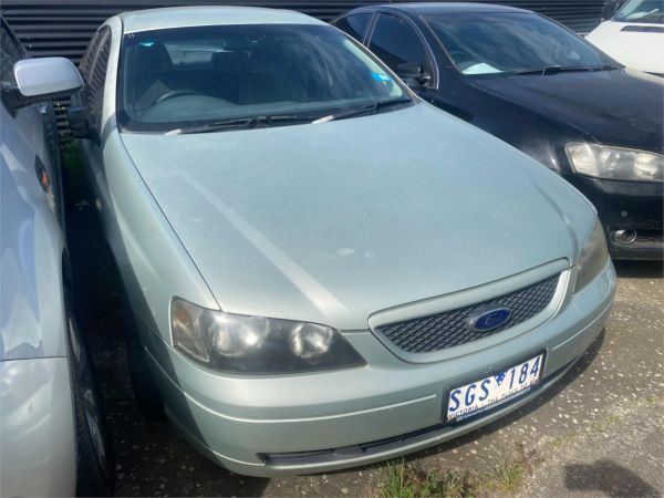 2002 FORD FALCON 4D SEDAN BA XT image