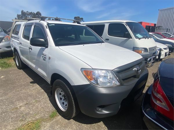 2007 TOYOTA HILUX DUAL CAB P/UP TGN16R 06 UPGRADE WORKMATE image