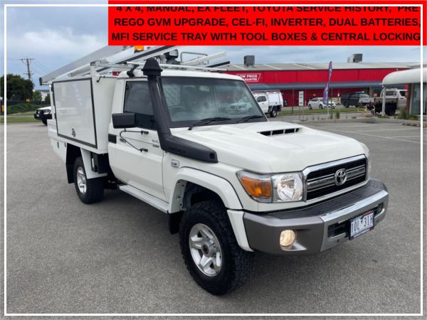 2018 Toyota Landcruiser Cab Chassis VDJ79R GXL image