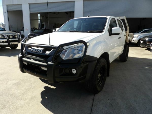 2019 Isuzu D-MAX MY19 SX Crew Cab White 6 Speed Sports Automatic Cab Chassis