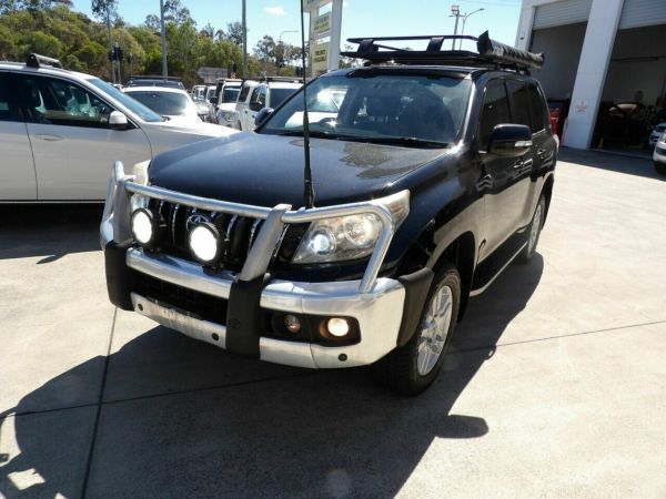 2012 Toyota Landcruiser Prado KDJ150R VX Black 5 Speed Sports Automatic Wagon