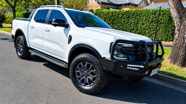 2022 Ford Ranger PY MY22 Wildtrak 3.0 (4x4) White Crystal 10 Speed Automatic Double Cab Pick Up image