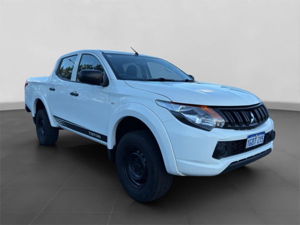 2018 MITSUBISHI TRITON DUAL CAB UTILITY MQ MY18 GLX (4x4)