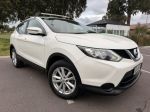 Image for 2015 Nissan Qashqai J11 ST White Continuous Variable Wagon
