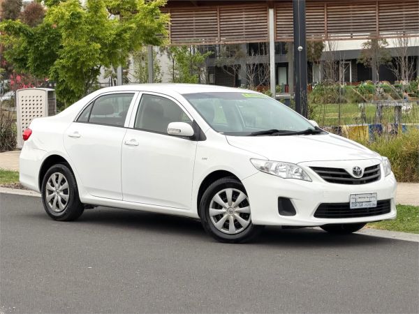 2011 TOYOTA COROLLA 4D SEDAN ZRE152R MY11 ASCENT image