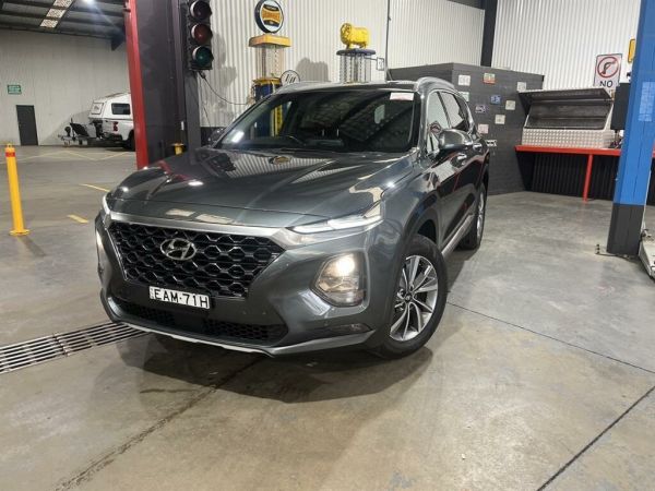 2018 Hyundai Santa Fe TM Elite CRDi Dark (AWD) Grey 8 Speed Automatic Wagon