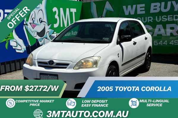 2005 Toyota Corolla Ascent ZZE122R image
