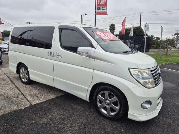 2005 NISSAN ELGRAND 4D WAGON E51