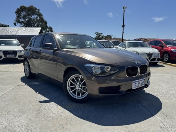 2014 BMW 1 Series F20 MY0314 116i Steptronic Bronze 8 Speed Sports Automatic Hatchback image