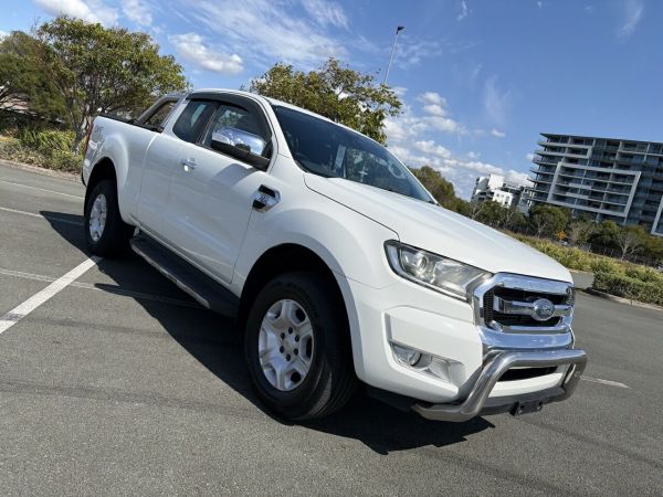 2015 Ford Ranger PK XLT White 6 Speed Automatic Extracab