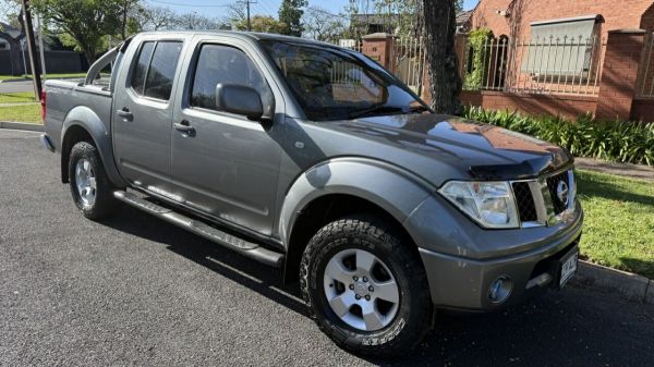2011 Nissan Navara D40 ST (4x4) Grey Metallic 6 Speed Manual Dual Cab Pick-up
