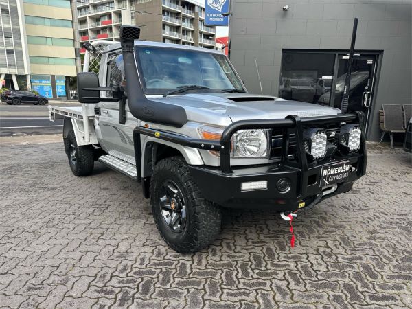 2012 TOYOTA LANDCRUISER C/CHAS VDJ79R 09 UPGRADE GX (4x4)