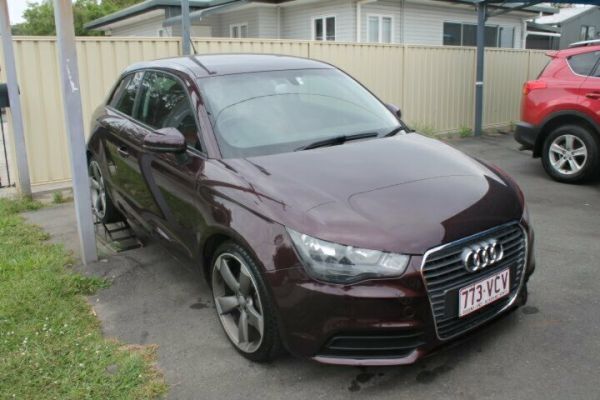 2011 Audi A1 Maroon Hatchback image
