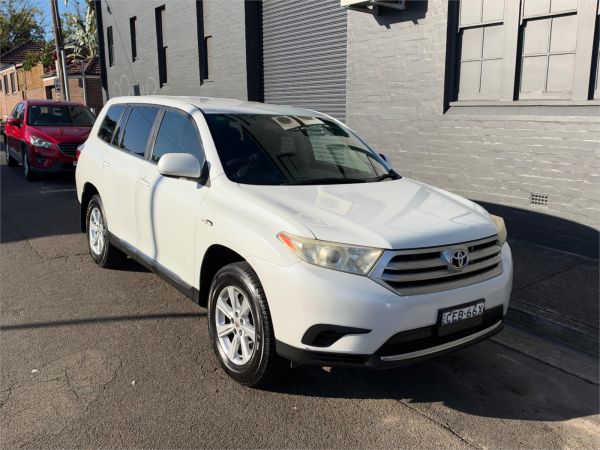 2011 TOYOTA KLUGER 4D WAGON GSU40R MY11 UPGRADE KX-R (FWD) 7 SEAT