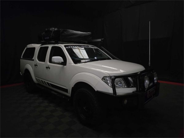 2013 NISSAN NAVARA DUAL CAB P/UP D40 MY12 ST (4x4)