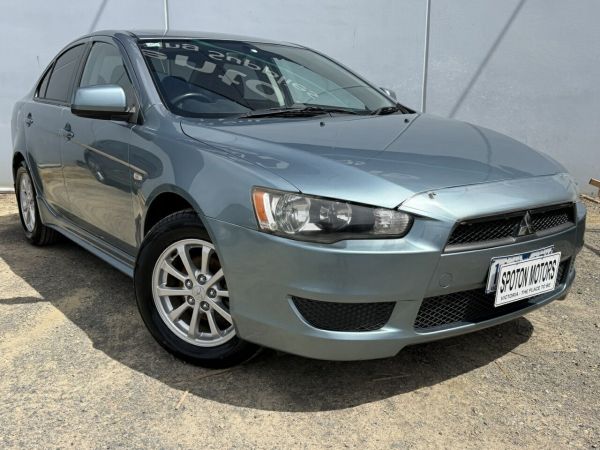 2010 Mitsubishi Lancer CJ MY10 Activ Blue 6 Speed CVT Auto Sequential Sedan image