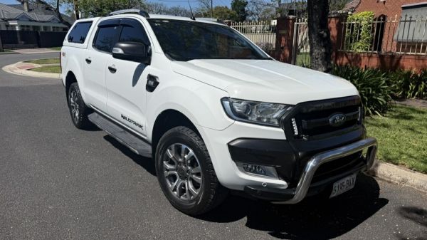 2016 Ford Ranger PX MkII Wildtrak 3.2 (4x4) Vanilla White 6 Speed Automatic Dual Cab Pick-up