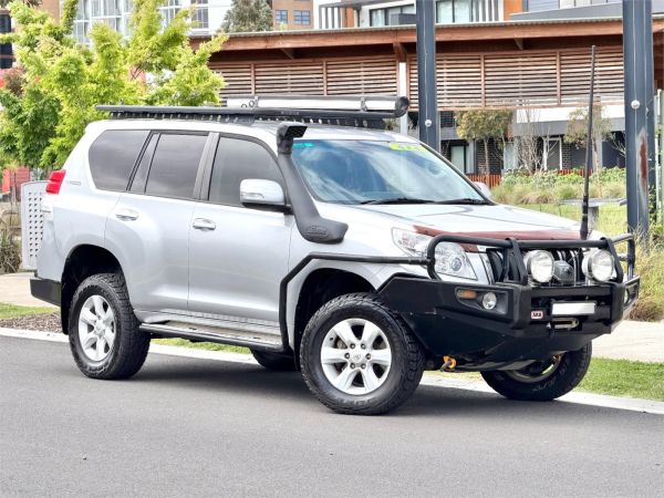 2012 TOYOTA LANDCRUISER 4D WAGON KDJ150R 11 UPGRADE PRADO GXL (4x4)