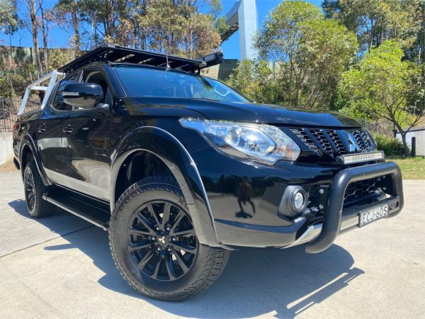 2018 MITSUBISHI TRITON DUAL CAB UTILITY MQ MY18 GLS (4x4) BLACKLINE